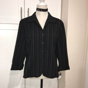 Pinstripe blazer